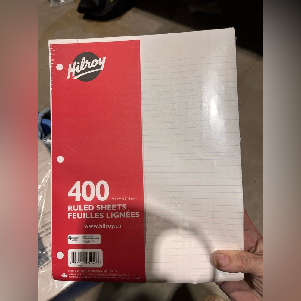 🌙 WW1 - Hilroy Ruled Sheets 400 Pack